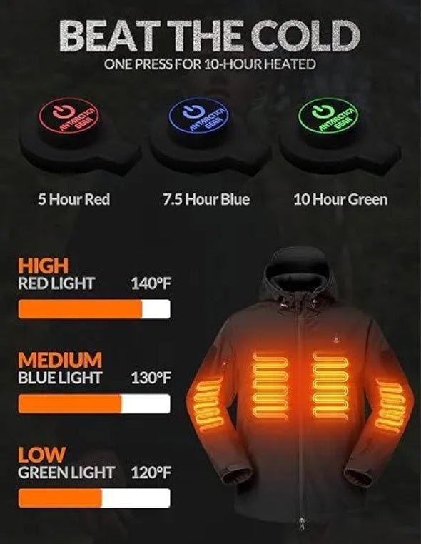 ANTARCTICA GEAR Heated Hooded Jacket