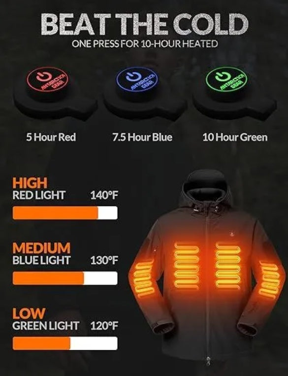 ANTARCTICA GEAR Heated Hooded Jacket
