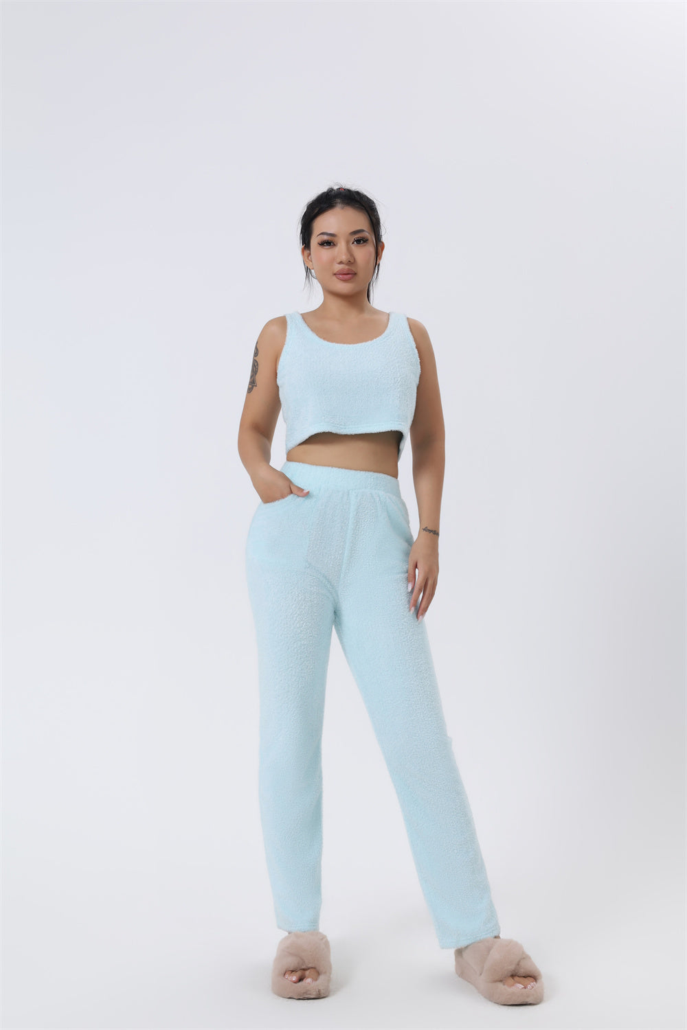 Cute Winter Loungewear Set for Women