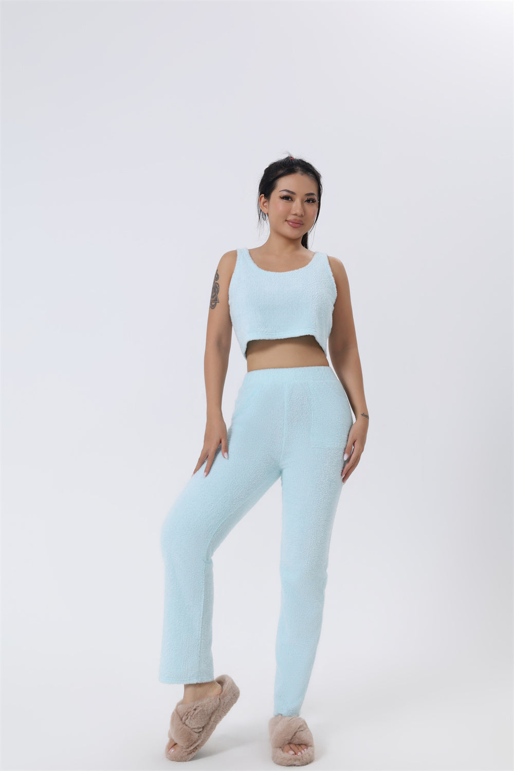 Cute Winter Loungewear Set for Women
