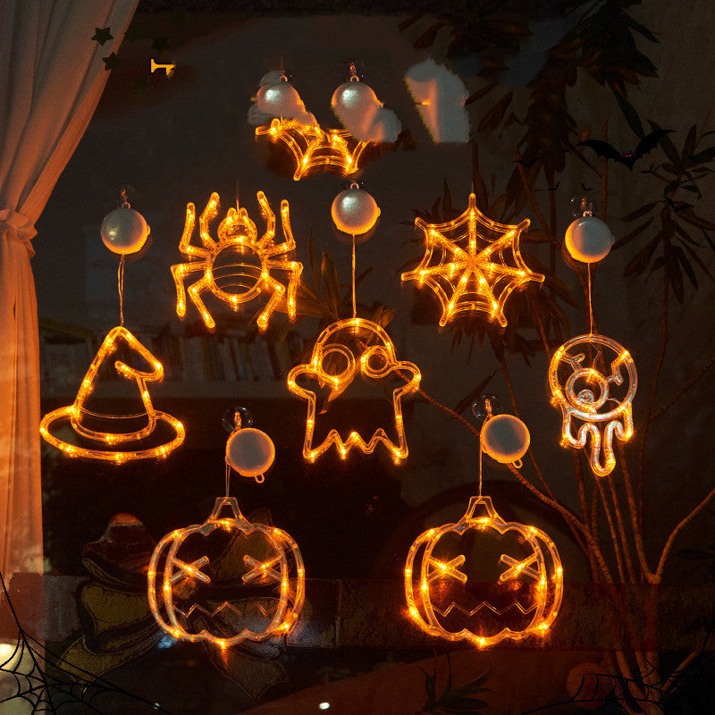 Spooky Pumpkin & Ghost LED Lights