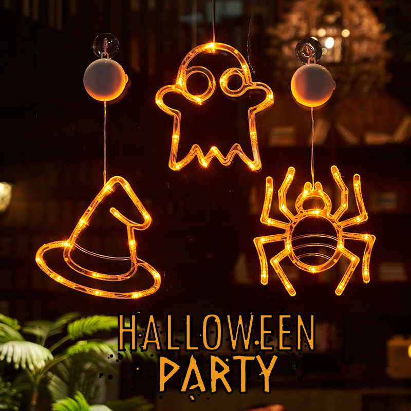 Spooky Pumpkin & Ghost LED Lights