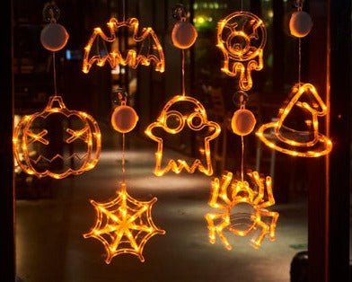 Spooky Pumpkin & Ghost LED Lights