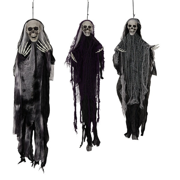 Halloween Haunted Hanging Skeleton Set