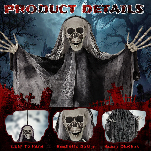 Halloween Haunted Hanging Skeleton Set