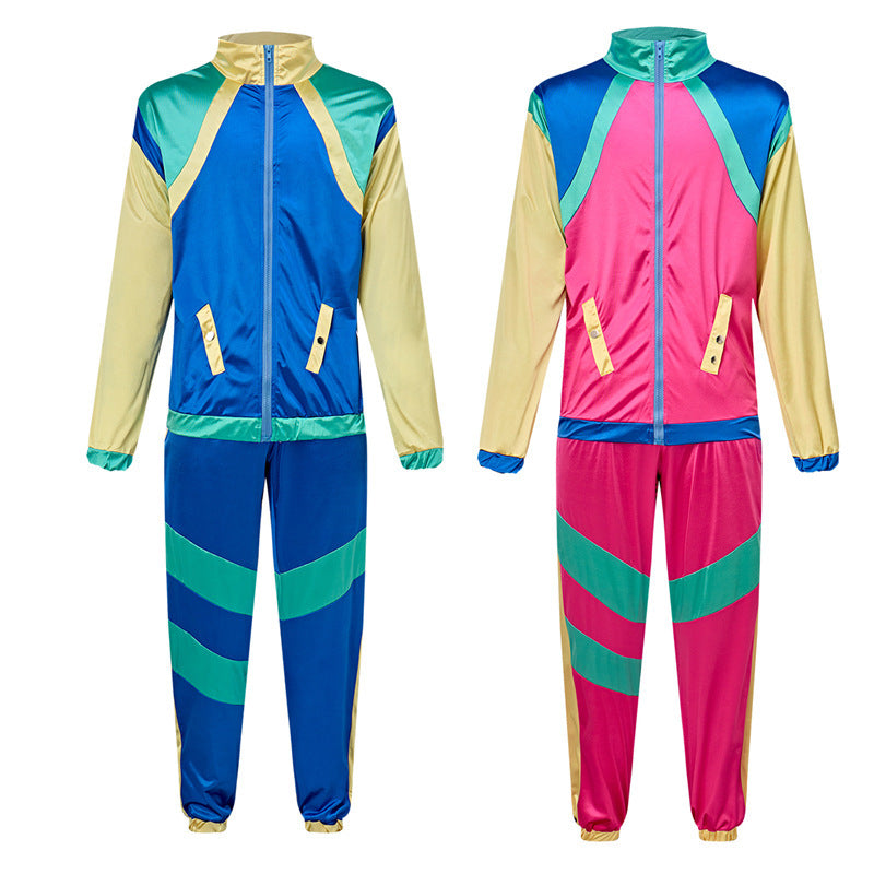 Retro Hip Hop Rock Music Halloween Couple Costume