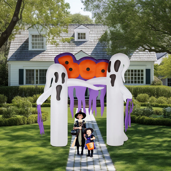 Halloween Ghost Arch with 3 LED Lights