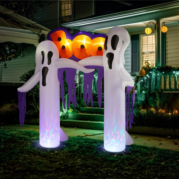 Halloween Ghost Arch with 3 LED Lights