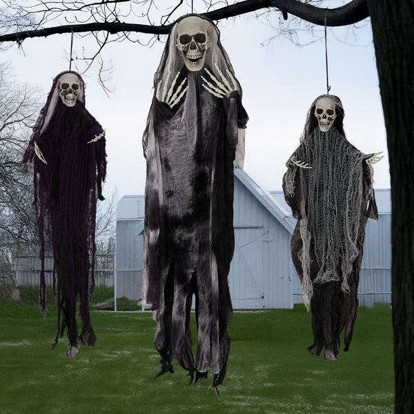Halloween Haunted Hanging Skeleton Set