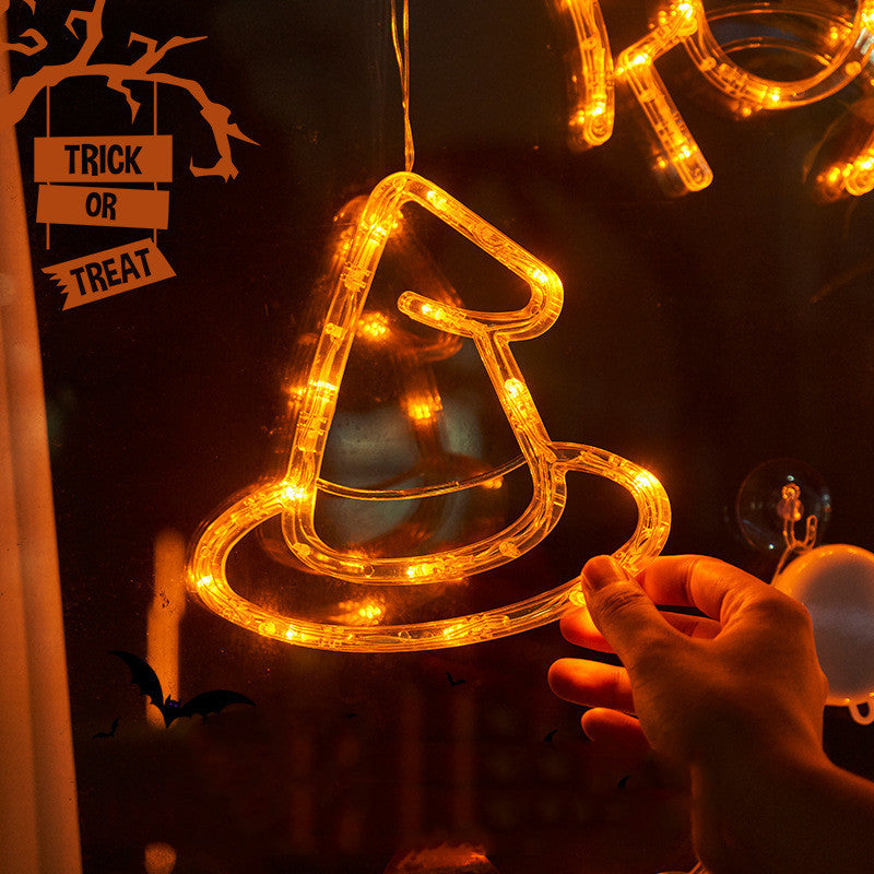 Spooky Pumpkin & Ghost LED Lights