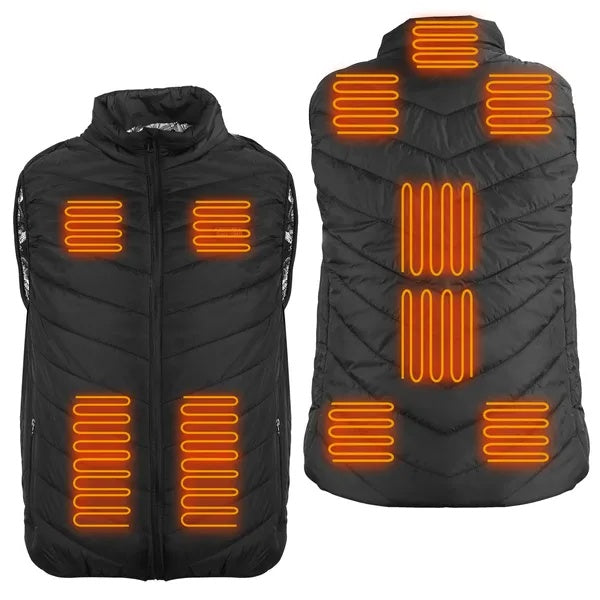 USB Heated Vest – 3-Level Electric Thermal Warmer