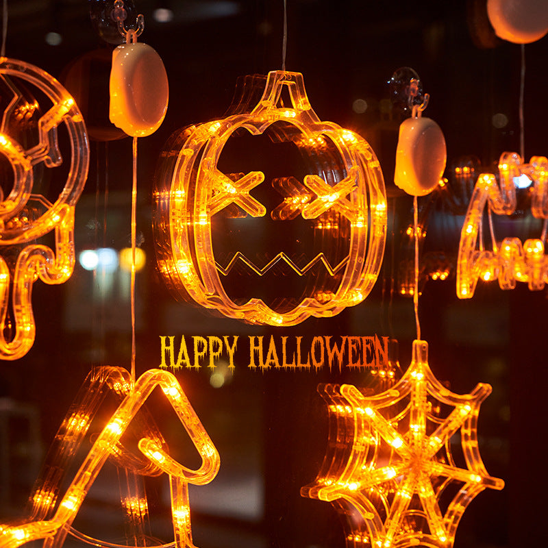 Spooky Pumpkin & Ghost LED Lights